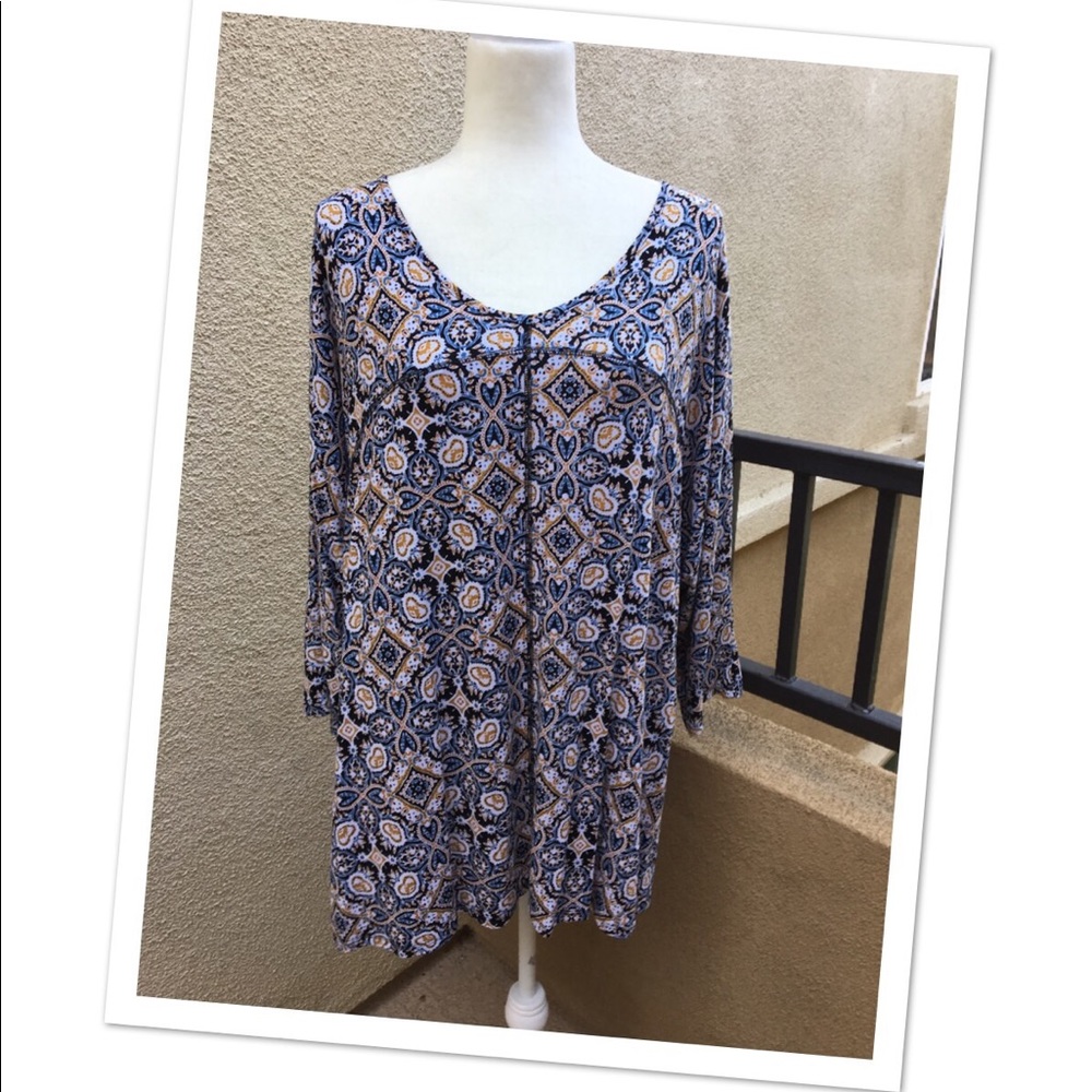 3x beautiful long sleeve top